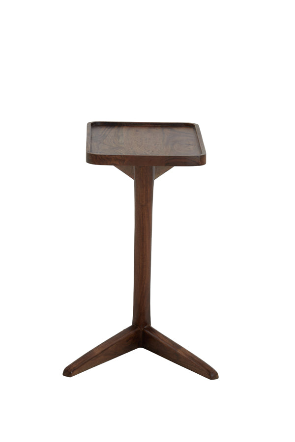 Light & Living Living Side table 45x42x63 cm QIANO acacia wood brown House of Isabella UK