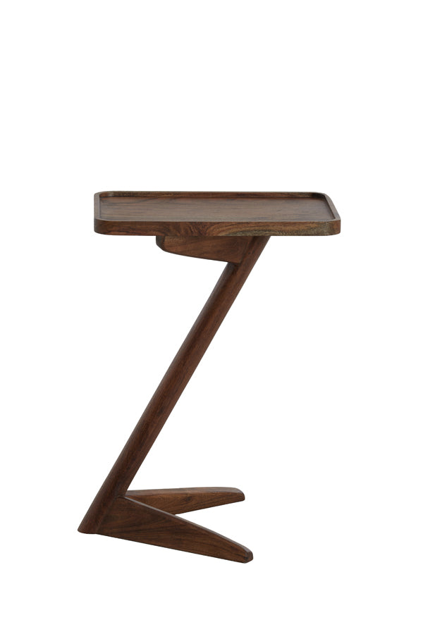 Light & Living Living Side table 45x42x63 cm QIANO acacia wood brown House of Isabella UK