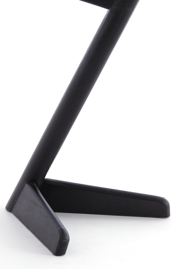 Light & Living Living Side table 45x42x63 cm QIANO mango wood matt black House of Isabella UK