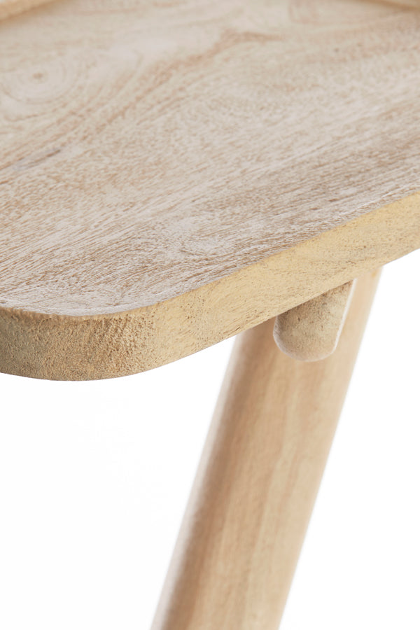 Light & Living Living Side table 45x42x63 cm QIANO mango wood natural House of Isabella UK