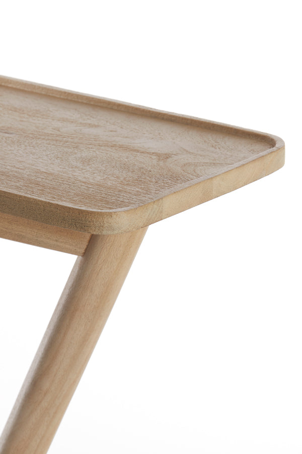 Light & Living Living Side table 45x42x63 cm QIANO mango wood natural House of Isabella UK