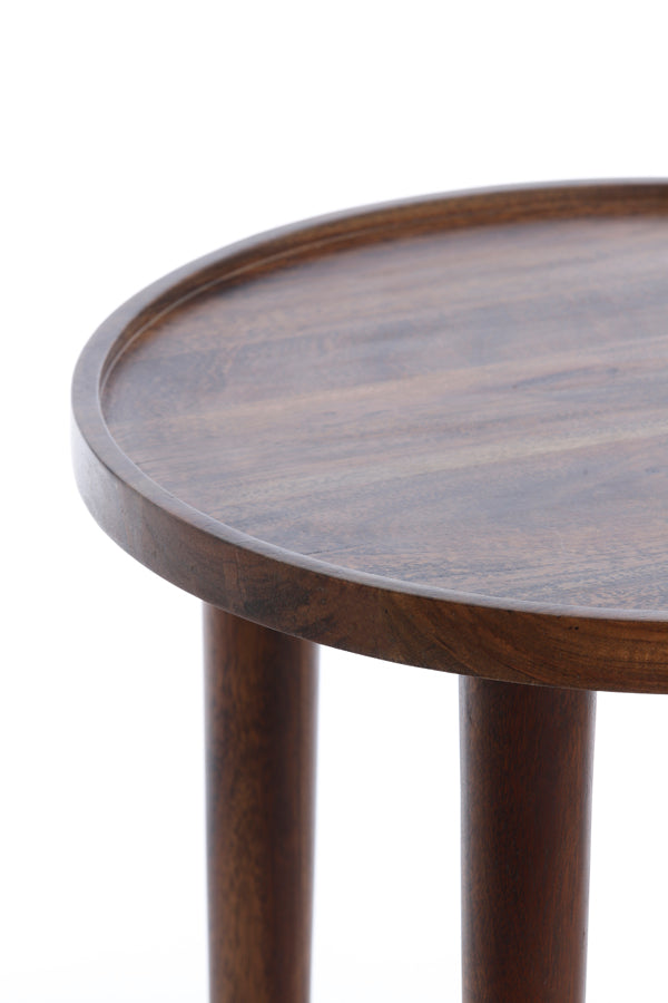 Light & Living Living Side table 45x45 cm QIANO acacia wood brown House of Isabella UK