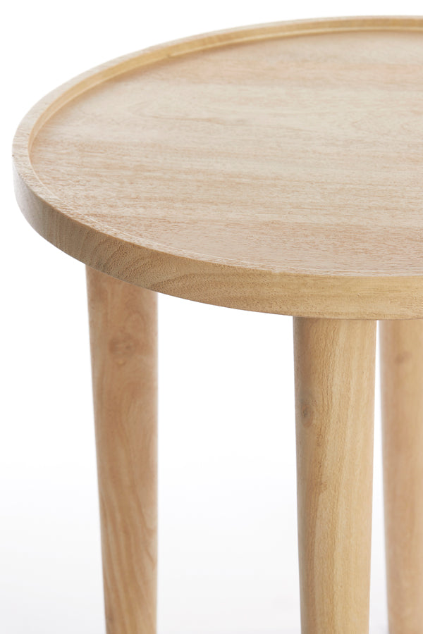 Light & Living Living Side table 45x45 cm QIANO mango wood natural House of Isabella UK