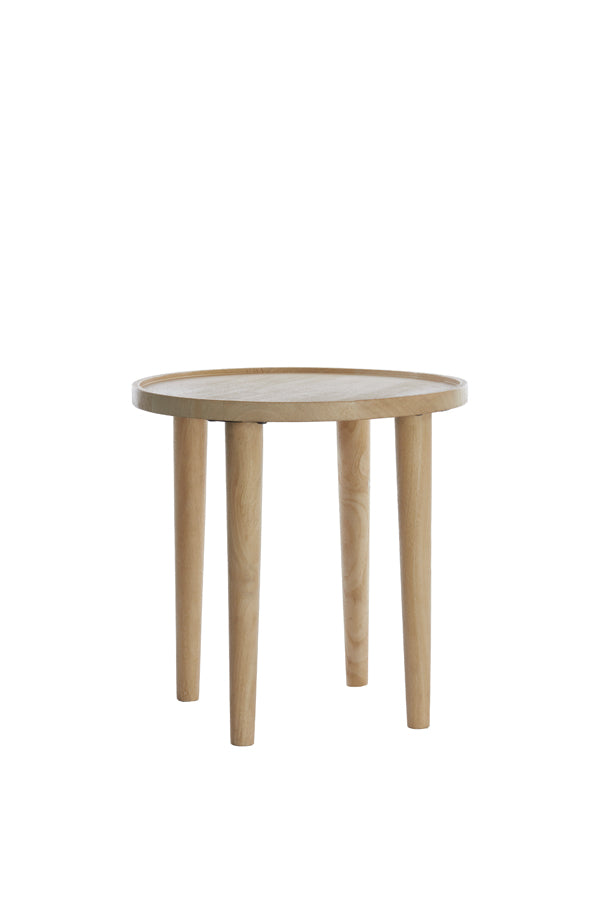 Light & Living Living Side table 45x45 cm QIANO mango wood natural House of Isabella UK