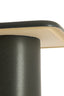 Light & Living Living Side table 45x45x54 cm LUARCA ceramics matt black House of Isabella UK