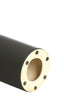 Light & Living Living Side table 45x45x54 cm LUARCA ceramics matt black House of Isabella UK