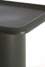 Light & Living Living Side table 45x45x54 cm LUARCA ceramics matt black House of Isabella UK