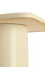 Light & Living Living Side table 45x45x54 cm LUARCA ceramics matt cream House of Isabella UK