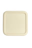 Light & Living Living Side table 45x45x54 cm LUARCA ceramics matt cream House of Isabella UK