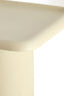 Light & Living Living Side table 45x45x54 cm LUARCA ceramics matt cream House of Isabella UK
