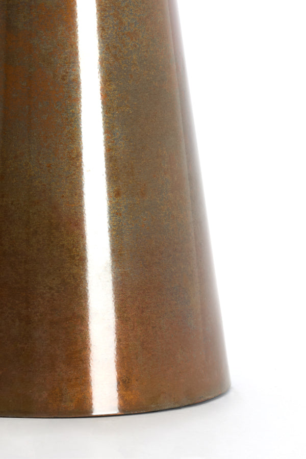 Light & Living Living Side table 45x45x59 cm ABALA copper-bronze House of Isabella UK