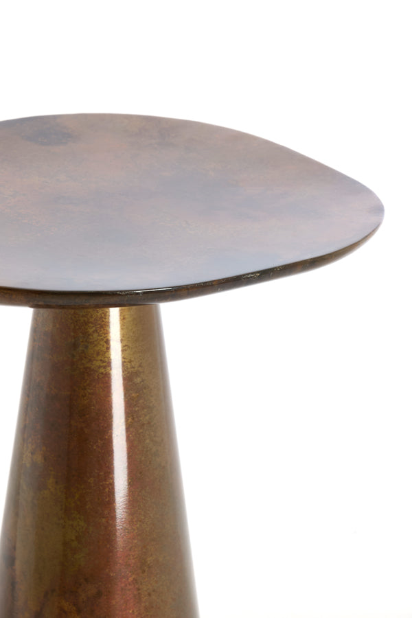 Light & Living Living Side table 45x45x59 cm ABALA copper-bronze House of Isabella UK
