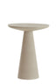 Light & Living Living Side table 45x45x59 cm ABALA matt cream House of Isabella UK