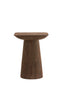Light & Living Living Side table 45x45x59 cm DEGO matt dark brown House of Isabella UK
