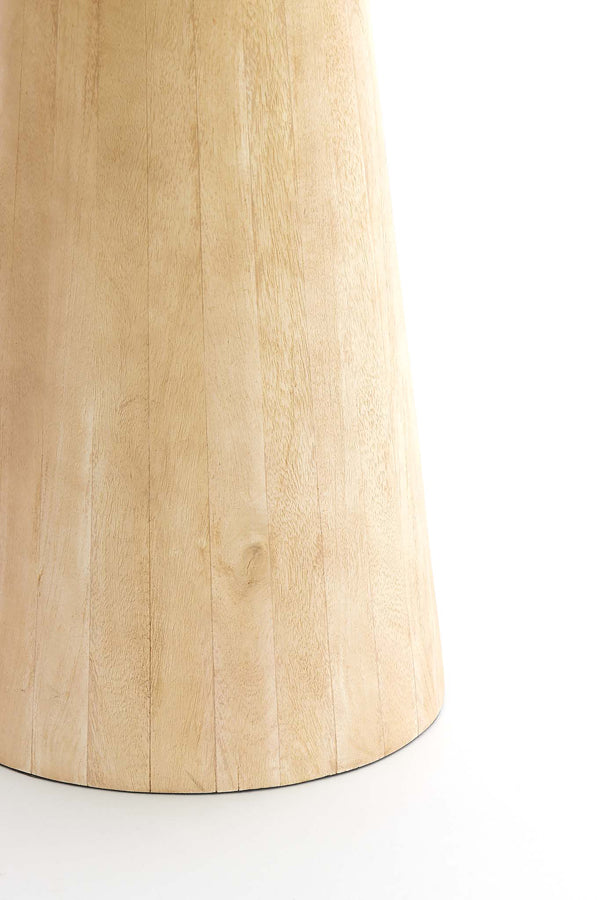 Light & Living Living Side table 45x45x59 cm DEGO matt natural House of Isabella UK
