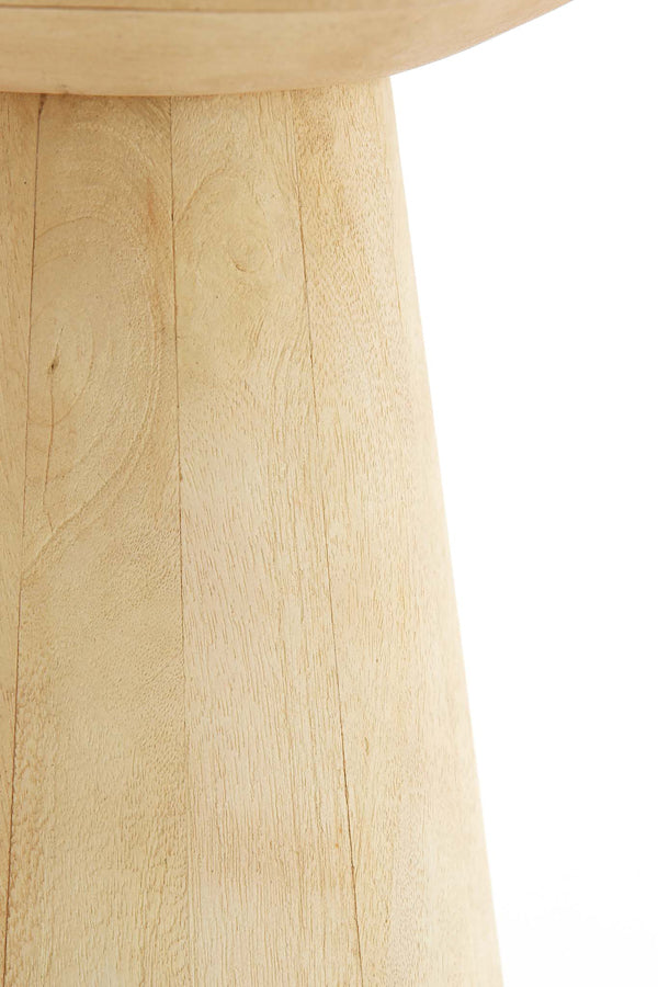 Light & Living Living Side table 45x45x59 cm DEGO matt natural House of Isabella UK