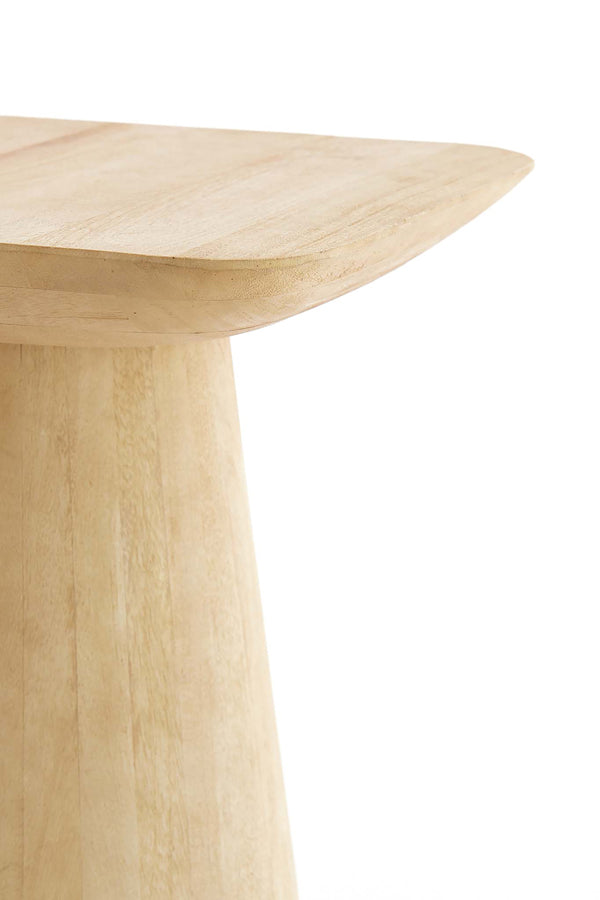 Light & Living Living Side table 45x45x59 cm DEGO matt natural House of Isabella UK