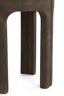 Light & Living Living Side table 45x50 cm ALI wood grey-drk brown+travertine sand House of Isabella UK