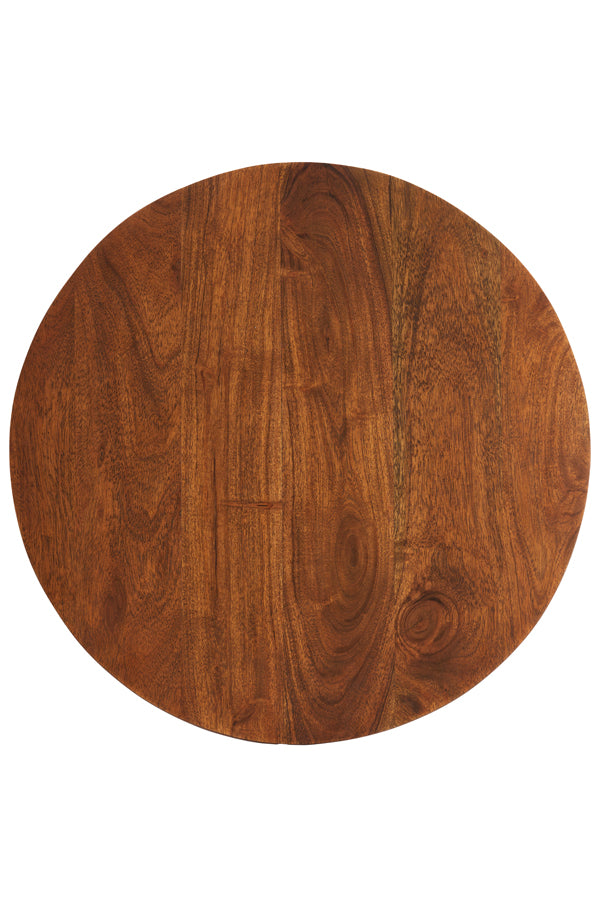 Light & Living Living Side table 45x50 cm DJAVANO acacia wood brown House of Isabella UK