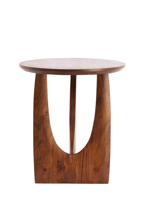 Light & Living Living Side table 45x50 cm DJAVANO acacia wood brown House of Isabella UK