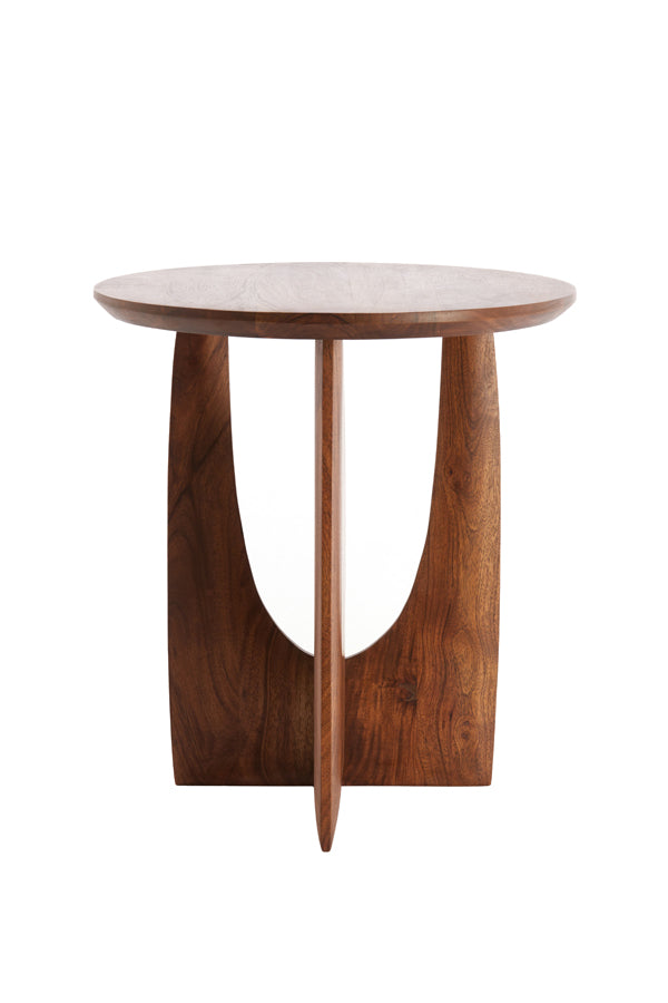 Light & Living Living Side table 45x50 cm DJAVANO acacia wood brown House of Isabella UK