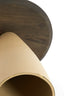 Light & Living Living Side table 45x50 cm OCANA wood oil brown+matt beige House of Isabella UK