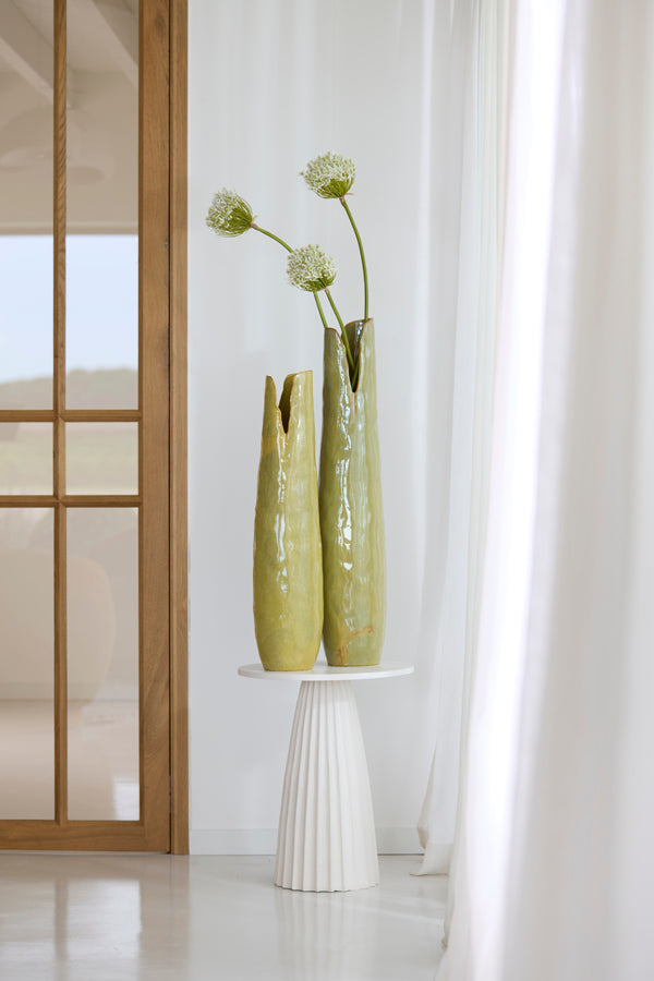 Light & Living Living Side table 45x56 cm VEGLIA cream House of Isabella UK
