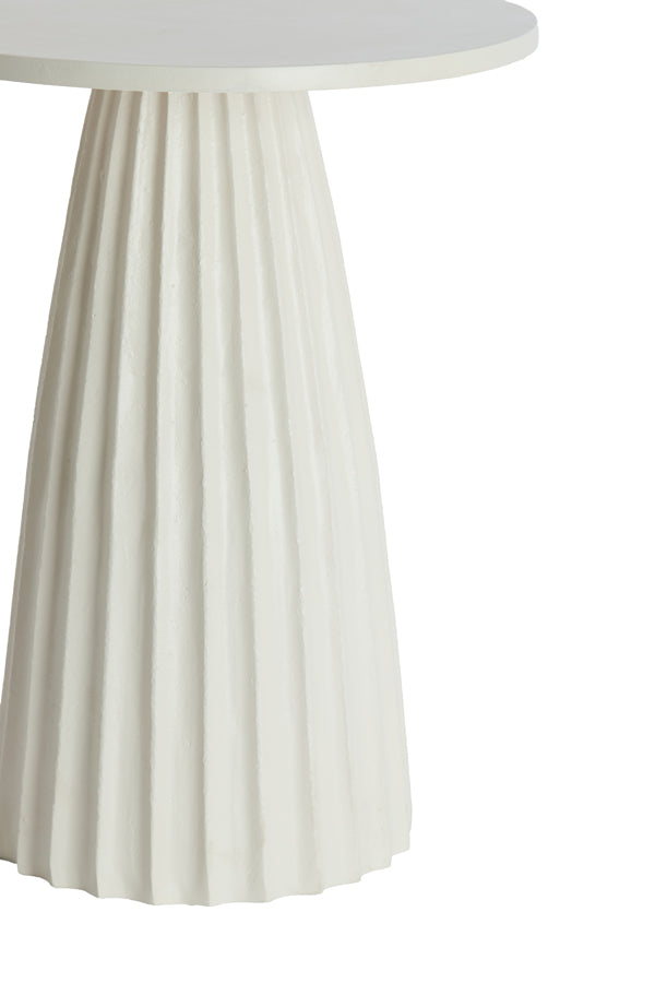 Light & Living Living Side table 45x56 cm VEGLIA cream House of Isabella UK