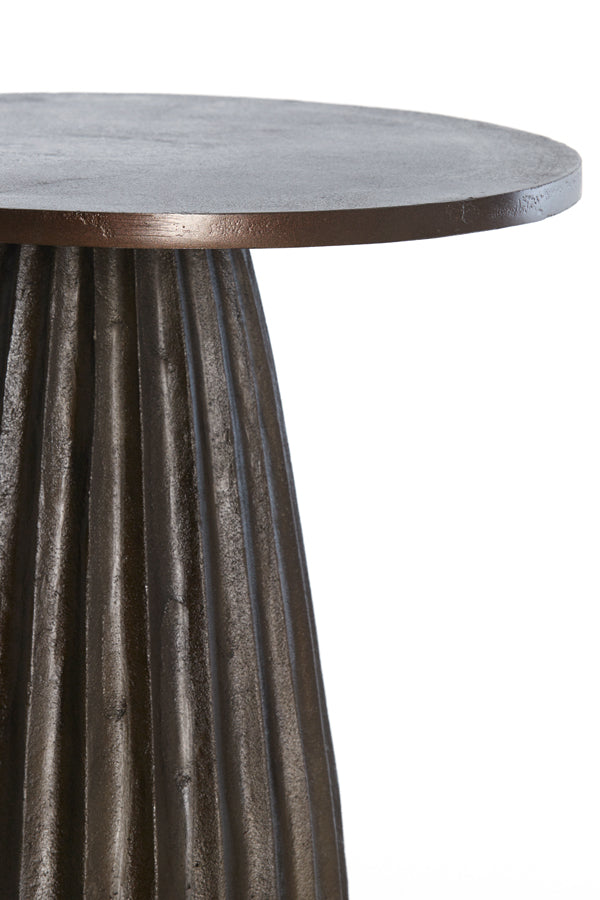 Light & Living Living Side table 45x56 cm VEGLIA matt dark brown House of Isabella UK
