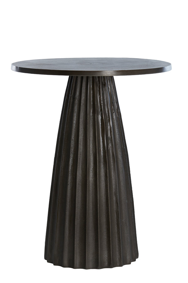 Light & Living Living Side table 45x56 cm VEGLIA matt dark brown House of Isabella UK