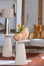 Light & Living Living Side table 45x56 cm VEGLIA matt sand+light brown spotted House of Isabella UK