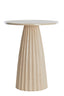 Light & Living Living Side table 45x56 cm VEGLIA matt sand+light brown spotted House of Isabella UK