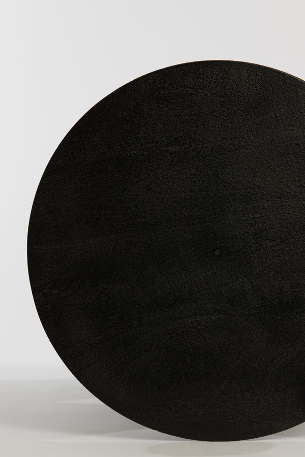 Light & Living Living Side table 45x60 cm LARUS mango wood matt black House of Isabella UK