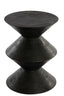 Light & Living Living Side table 45x60 cm LARUS mango wood matt black House of Isabella UK