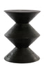 Light & Living Living Side table 45x60 cm LARUS mango wood matt black House of Isabella UK