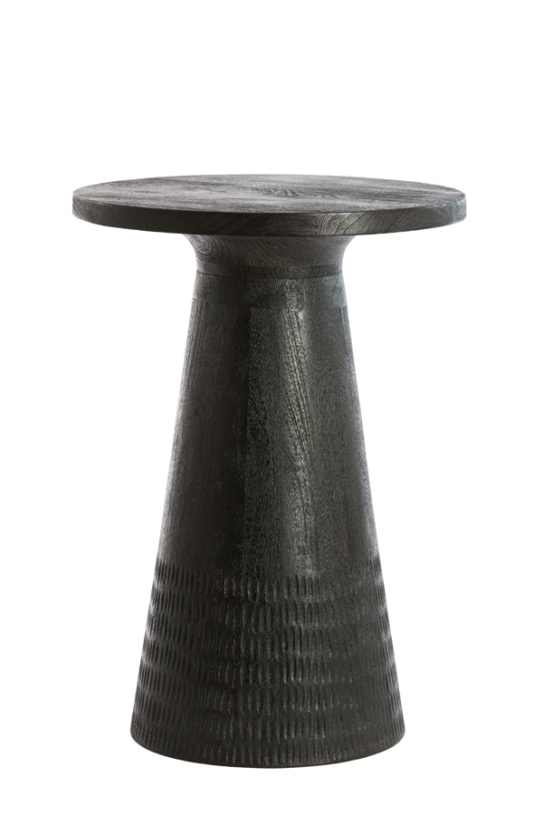 Light & Living Living Side table 45x64 cm PAXOS matt black House of Isabella UK