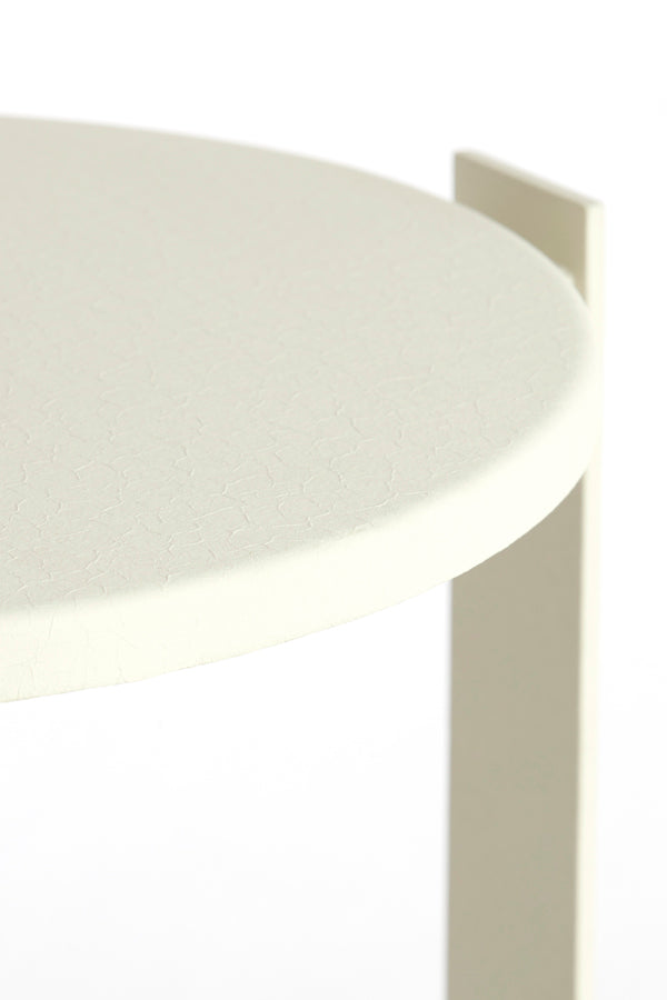Light & Living Living Side table 45x65,5 cm TRIANA matt cream House of Isabella UK