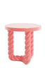Light & Living Living Side table 46x46 cm VALLEJO shiny pink House of Isabella UK