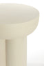 Light & Living Living Side table 46x50 cm MIKOLA matt cream House of Isabella UK