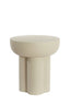 Light & Living Living Side table 46x50 cm MIKOLA matt cream House of Isabella UK