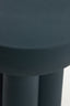 Light & Living Living Side table 46x50 cm MIKOLA matt dark blue House of Isabella UK