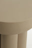 Light & Living Living Side table 46x50 cm MIKOLA matt light grey House of Isabella UK