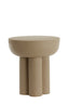 Light & Living Living Side table 46x50 cm MIKOLA matt light grey House of Isabella UK