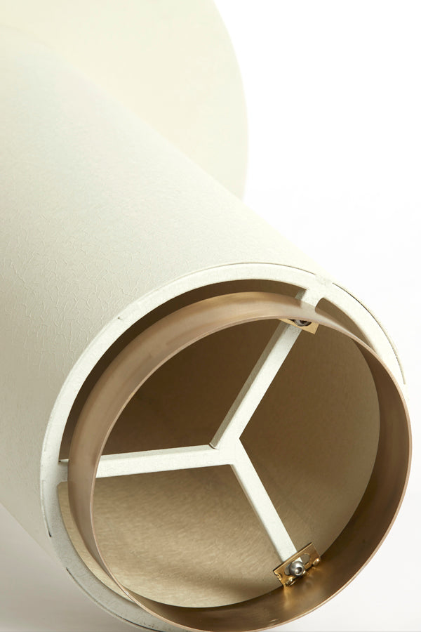 Light & Living Living Side table 46x56 cm FATIMA matt cream+light gold House of Isabella UK