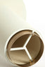 Light & Living Living Side table 46x56 cm FATIMA matt cream+light gold House of Isabella UK