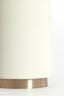 Light & Living Living Side table 46x56 cm FATIMA matt cream+light gold House of Isabella UK