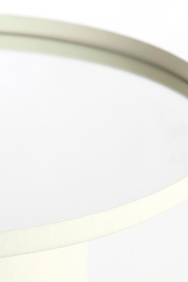 Light & Living Living Side table 46x56 cm FATIMA matt cream+light gold House of Isabella UK