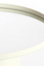 Light & Living Living Side table 46x56 cm FATIMA matt cream+light gold House of Isabella UK