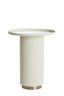 Light & Living Living Side table 46x56 cm FATIMA matt cream+light gold House of Isabella UK