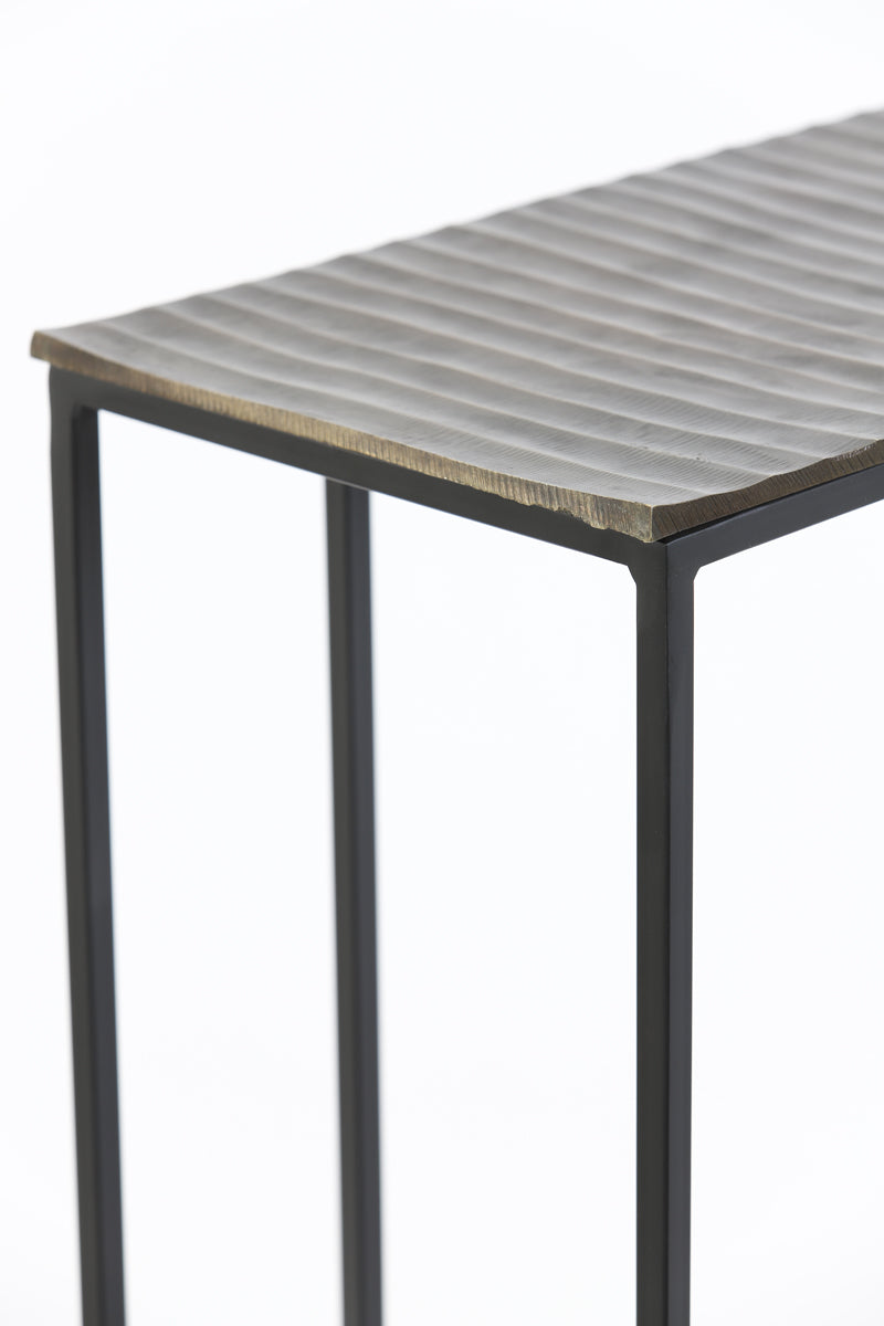 Light & Living Living Side table 48x26x60 cm MACY antique bronze House of Isabella UK